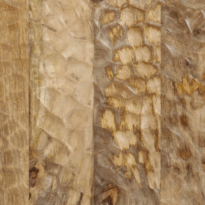 Meuble TV 105x33x46 cm Bois massif de manguier – Image 8