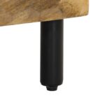 Meuble TV 100x33x46 cm bois massif de manguier – Image 7