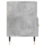 Meuble TV Gris béton 80x36x50 cm Bois d'ingénierie – Image 5