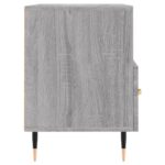 Meuble TV Sonoma gris 80x36x50 cm Bois d'ingénierie – Image 5