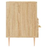 Meuble TV Chêne sonoma 80x36x50 cm Bois d'ingénierie – Image 5
