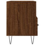 Meuble TV Chêne marron 80x36x50 cm Bois d'ingénierie – Image 5