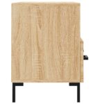Meuble TV Chêne sonoma 80x36x50 cm Bois d'ingénierie – Image 5