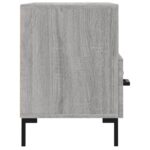 Meuble TV Sonoma gris 80x36x50 cm Bois d'ingénierie – Image 5