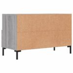 Meuble TV Sonoma gris 80x36x50 cm Bois d'ingénierie – Image 6