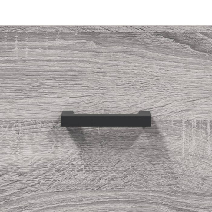 Meuble TV Sonoma gris 80x36x50 cm Bois d'ingénierie – Image 7