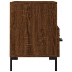 Meuble TV Chêne marron 80x36x50 cm Bois d'ingénierie – Image 5