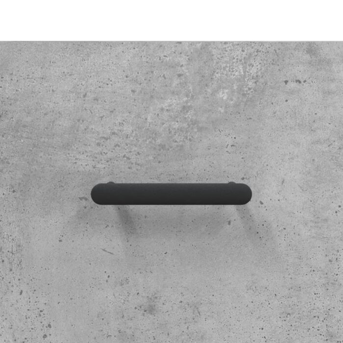 Meuble TV Gris béton 80x36x50 cm Bois d'ingénierie – Image 7