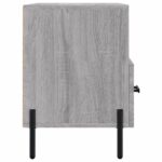 Meuble TV Sonoma gris 80x36x50 cm Bois d'ingénierie – Image 5