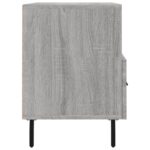 Meuble TV Sonoma gris 80x36x50 cm Bois d'ingénierie – Image 5