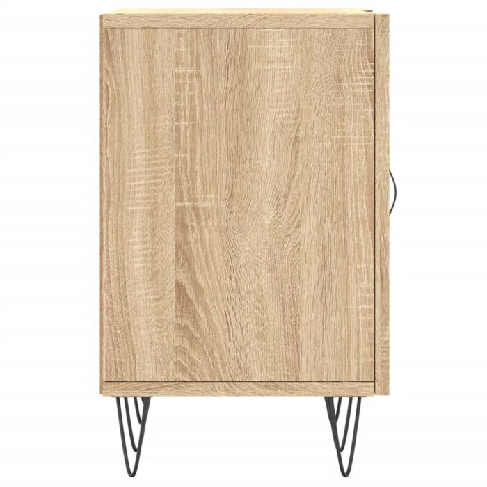 Meuble TV chêne sonoma 150x30x50 cm bois d'ingénierie – Image 5