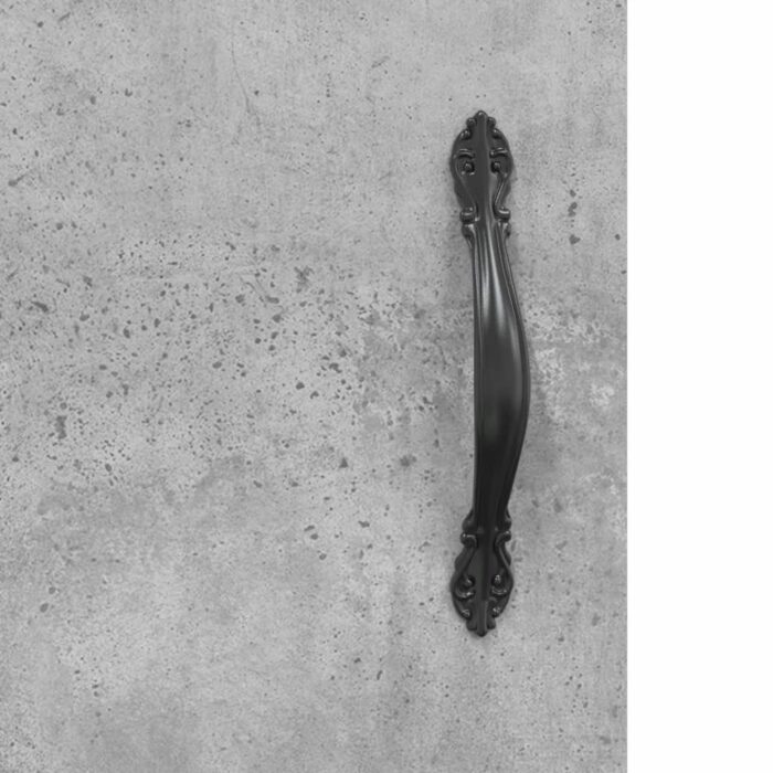 Meuble TV gris béton 150x30x50 cm bois d'ingénierie – Image 7