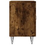 Meuble TV chêne fumé 150x30x50 cm bois d'ingénierie – Image 5