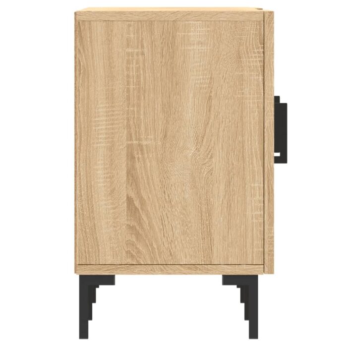 Meuble TV chêne sonoma 150x30x50 cm bois d'ingénierie – Image 5