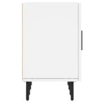 Meuble TV blanc 150x30x50 cm bois d'ingénierie – Image 5