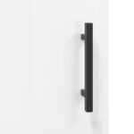Meuble TV blanc brillant 150x30x50 cm bois d'ingénierie – Image 7