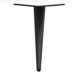 Table basse Blanc brillant 102x50x40 cm Bois d'ingénierie – Image 9