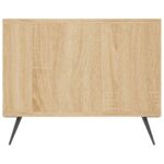 Table basse chêne sonoma 102x50x40 cm bois d'ingénierie – Image 5