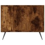 Table basse chêne fumé 102x50x40 cm bois d'ingénierie – Image 5