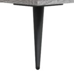 Table basse sonoma gris 102x50x40 cm bois d'ingénierie – Image 9