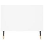 Table basse blanc 102x50x40 cm bois d'ingénierie – Image 5