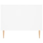 Table basse blanc 102x50x40 cm bois d'ingénierie – Image 5