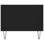 Table basse noir 102x50x40 cm bois d'ingénierie – Image 5