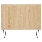 Table basse chêne sonoma 102x50x40 cm bois d'ingénierie – Image 5