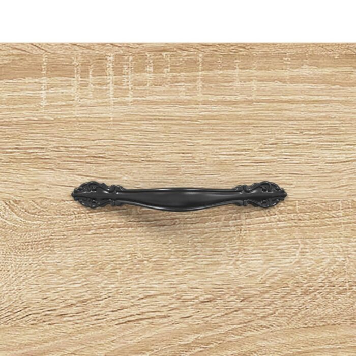 Table basse chêne sonoma 102x50x40 cm bois d'ingénierie – Image 8