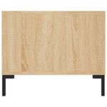 Table basse chêne sonoma 102x50x40 cm bois d'ingénierie – Image 5