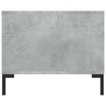 Table basse gris béton 102x50x40 cm bois d'ingénierie – Image 5