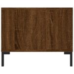 Table basse chêne marron 102x50x40 cm bois d'ingénierie – Image 5