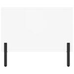 Table basse blanc 102x50x40 cm bois d'ingénierie – Image 5