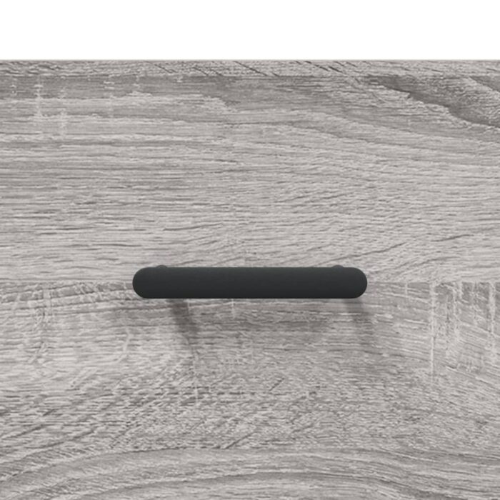Table basse sonoma gris 102x50x40 cm bois d'ingénierie – Image 10