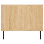 Table basse chêne sonoma 102x50x40 cm bois d'ingénierie – Image 4