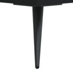 Table basse Noir 50x50x40 cm Bois d'ingénierie – Image 8