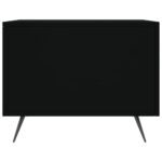 Tables basses 2 pcs noir 50x50x40 cm bois d'ingénierie – Image 6