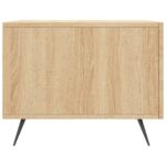 Table basse Chêne sonoma 50x50x40 cm Bois d'ingénierie – Image 5