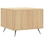 Table basse Chêne sonoma 50x50x40 cm Bois d'ingénierie – Image 6