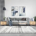 Tables basses 2 pcs chêne sonoma 50x50x40 cm bois d'ingénierie