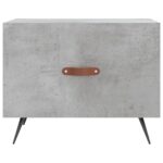 Table basse gris béton 50x50x40 cm bois d'ingénierie – Image 3