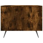 Table basse Chêne fumé 50x50x40 cm Bois d'ingénierie – Image 5