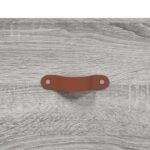 Table basse Sonoma gris 50x50x40 cm Bois d'ingénierie – Image 7