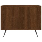 Table basse Chêne marron 50x50x40 cm Bois d'ingénierie – Image 5
