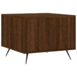 Table basse Chêne marron 50x50x40 cm Bois d'ingénierie – Image 6