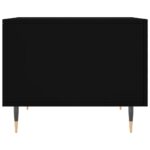 Tables basses 2 pcs noir 50x50x40 cm bois d'ingénierie – Image 6