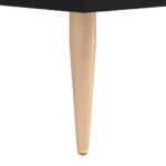 Tables basses 2 pcs noir 50x50x40 cm bois d'ingénierie – Image 9