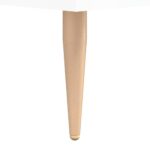 Tables basses 2 pcs blanc brillant 50x50x40cm bois d'ingénierie – Image 9
