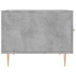Tables basses 2 pcs gris béton 50x50x40 cm bois d'ingénierie – Image 6