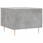 Tables basses 2 pcs gris béton 50x50x40 cm bois d'ingénierie – Image 7